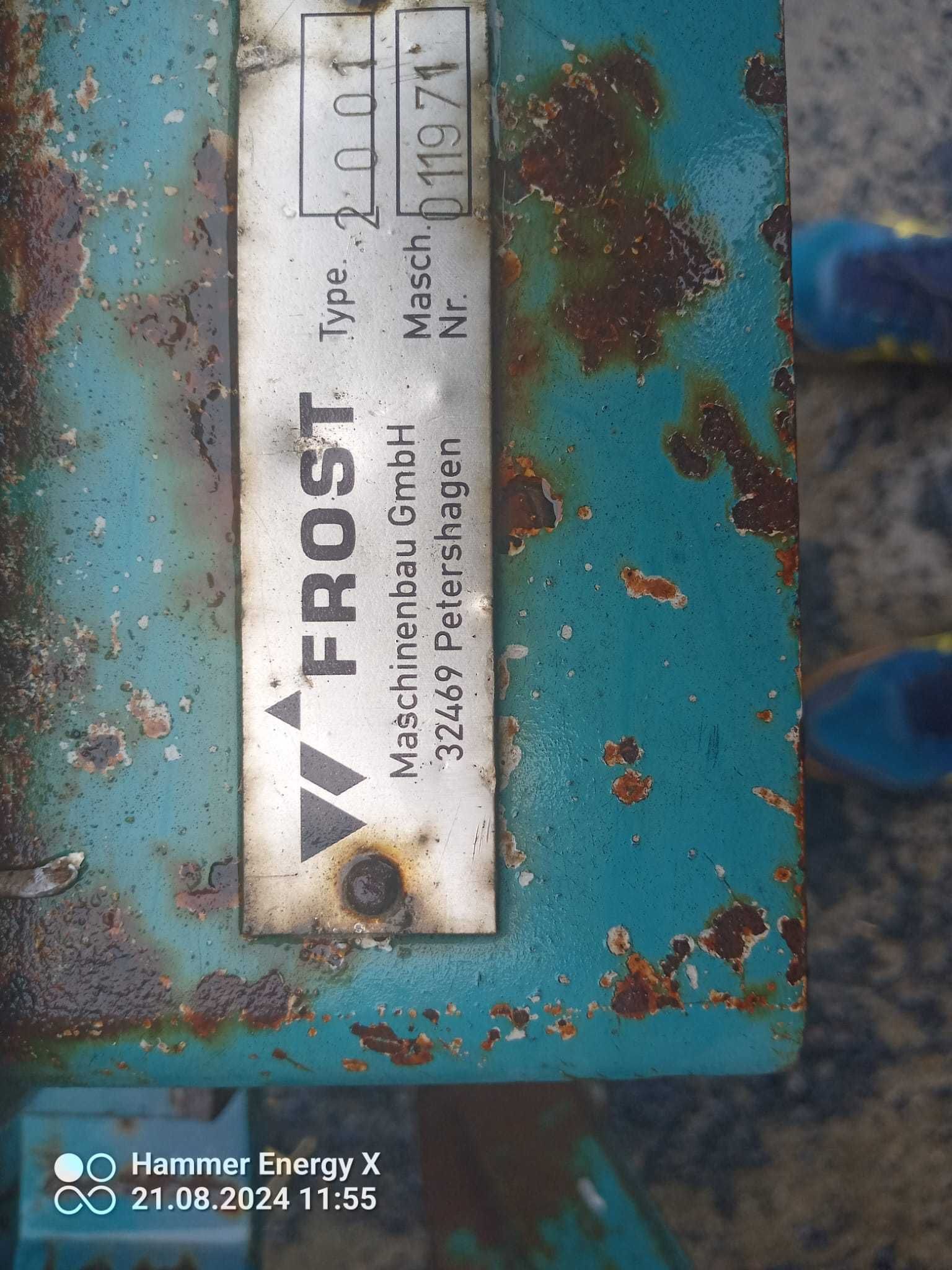 Brona talerzowa talerzówka Frost unia khun
