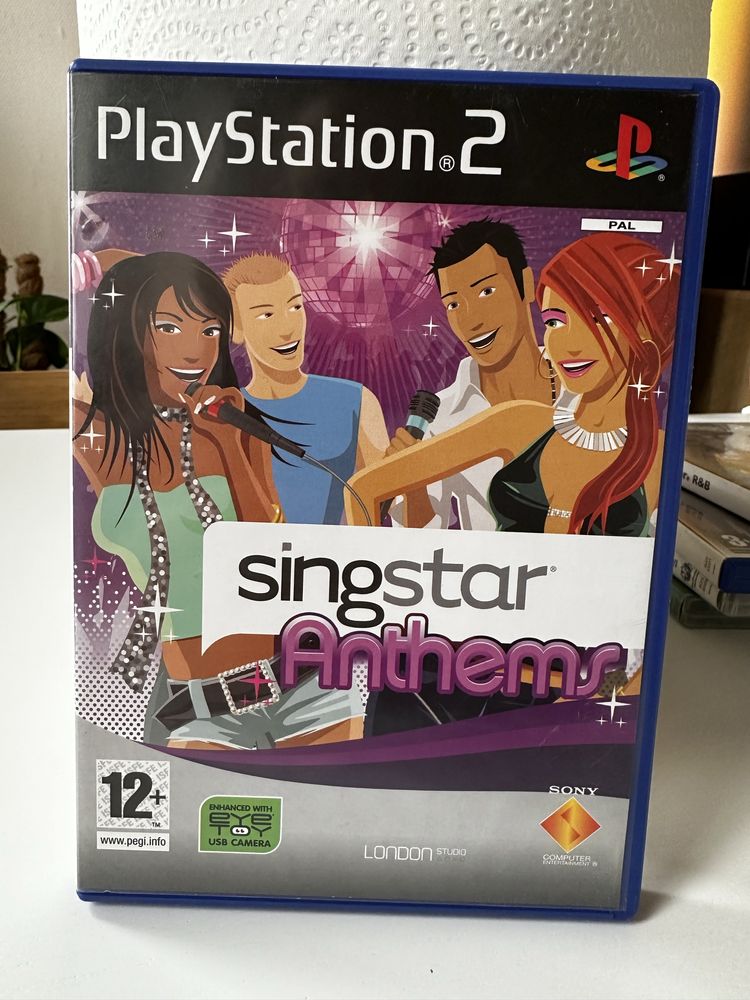 Gra SingStar Anthems !!! Playstation 2 !!! Polecam Katowice !!!