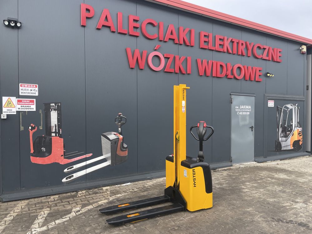 Paleciak elektryczny 2016 r Hyster Jak Nowy Najmniejszy lekki