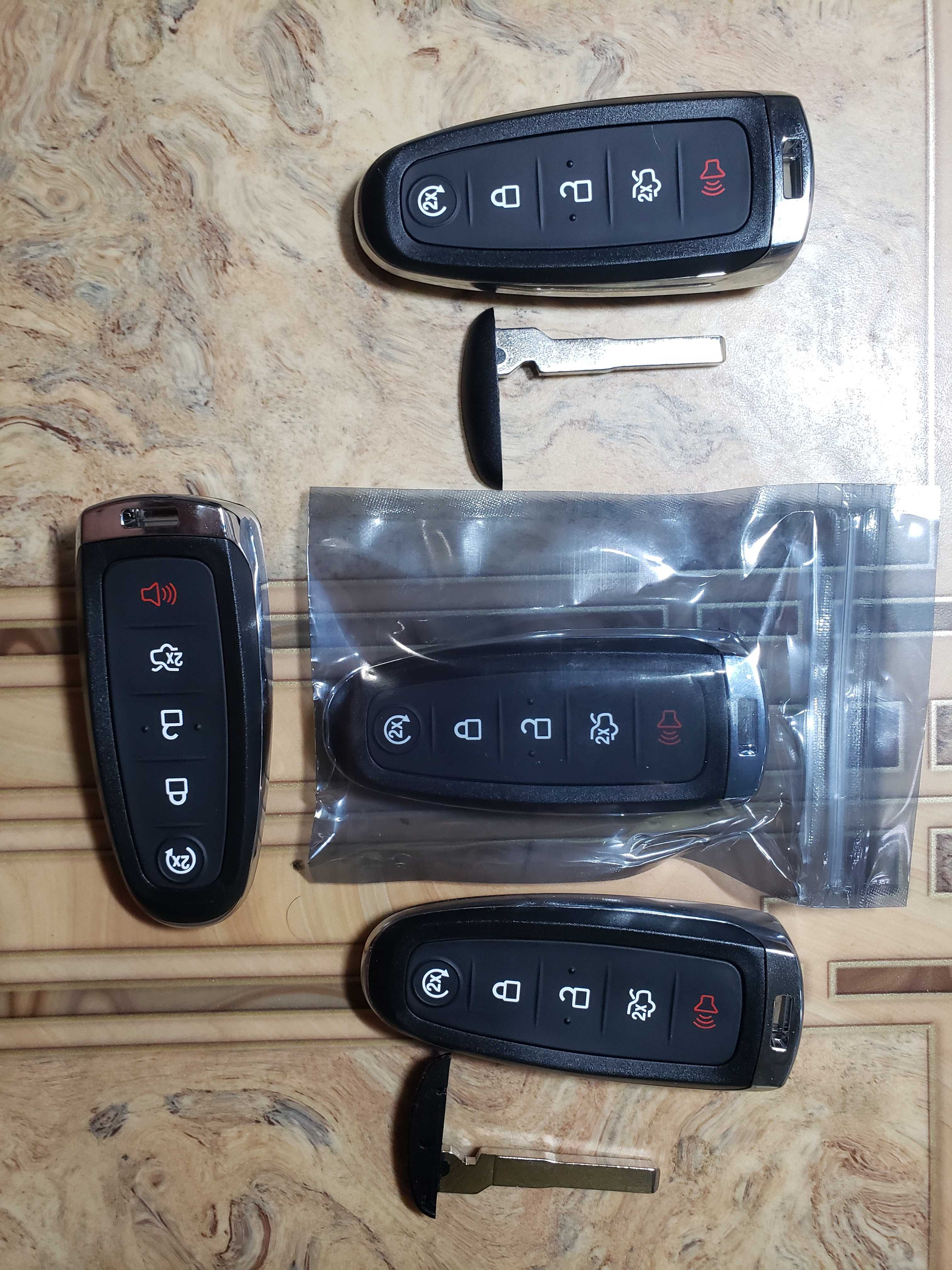 Ключ Ford Lincoln с авто запуском Focus C-Max Escape Explorer Edge key