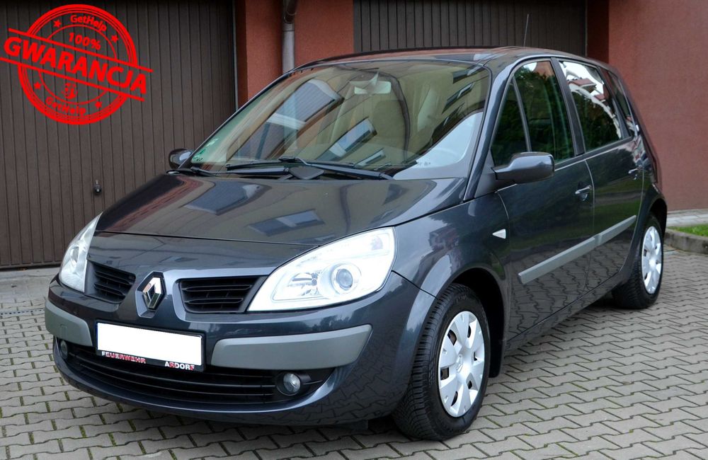 Renault Scenic 1.6Benz, 2007r. Lift, Klima, Zamiana, Okazja