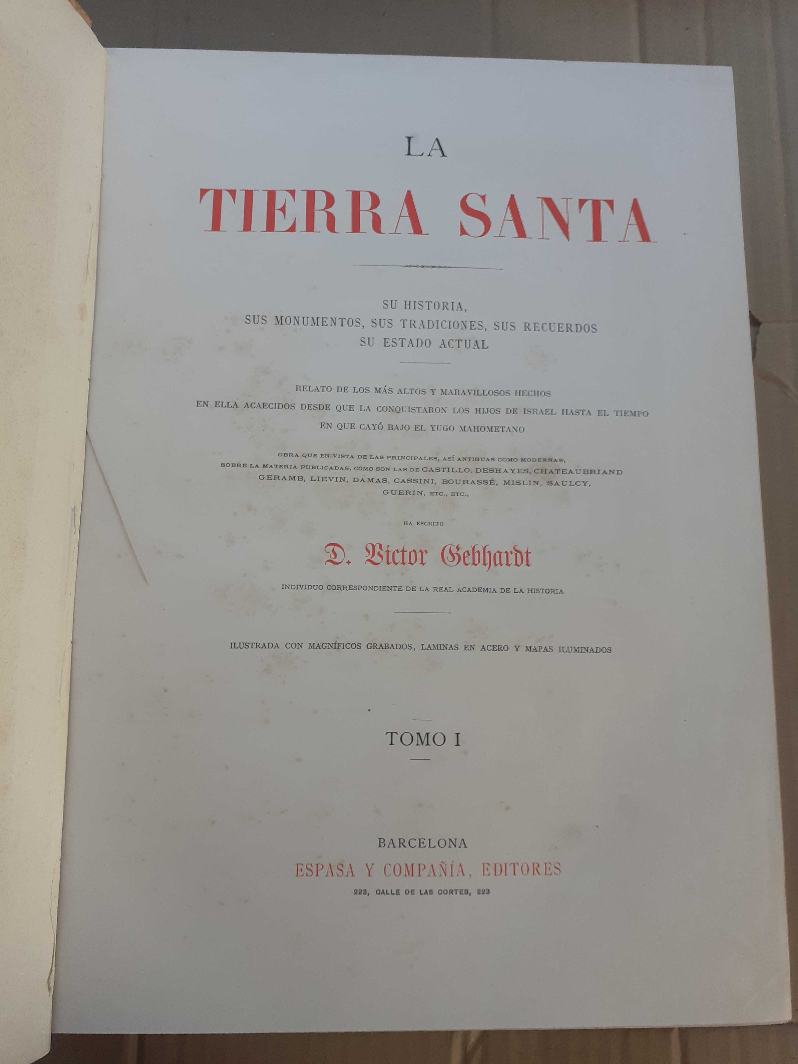 La Tierra Santa, 1878, Victor Gebhart