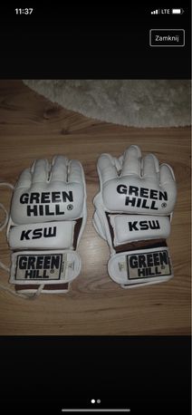 Rekawice do mma ksw XL Green Hill