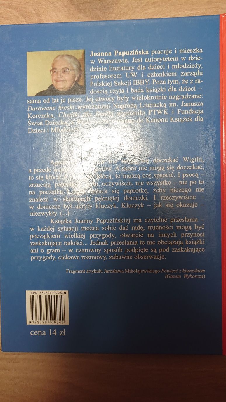 Książka dla dzieci WĘDROWCY Joanna Papuzińska
