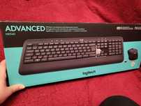 logitech advanced mk540 klawiatura bezprzewodowa myszka komplet nowy