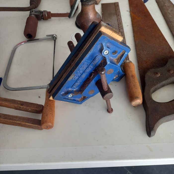 Conjunto de ferramentas carpintaria marcenaria