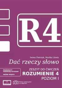 Dać rzeczy słowo. Rozumienie 4 - poziom 1 - Marika Litwin, Iwona Piet