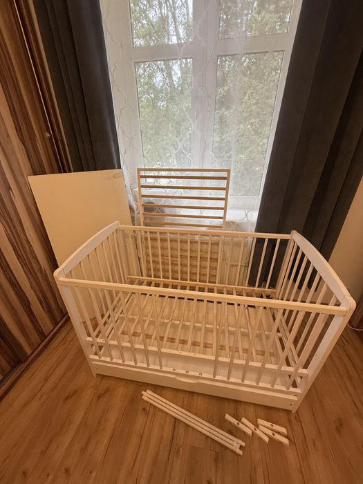 Łożeczko z funkcią dostawka do łożka