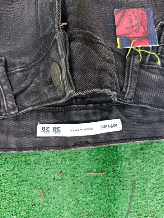 Calças Lefties pretas skinny – tamanho 38, como novas