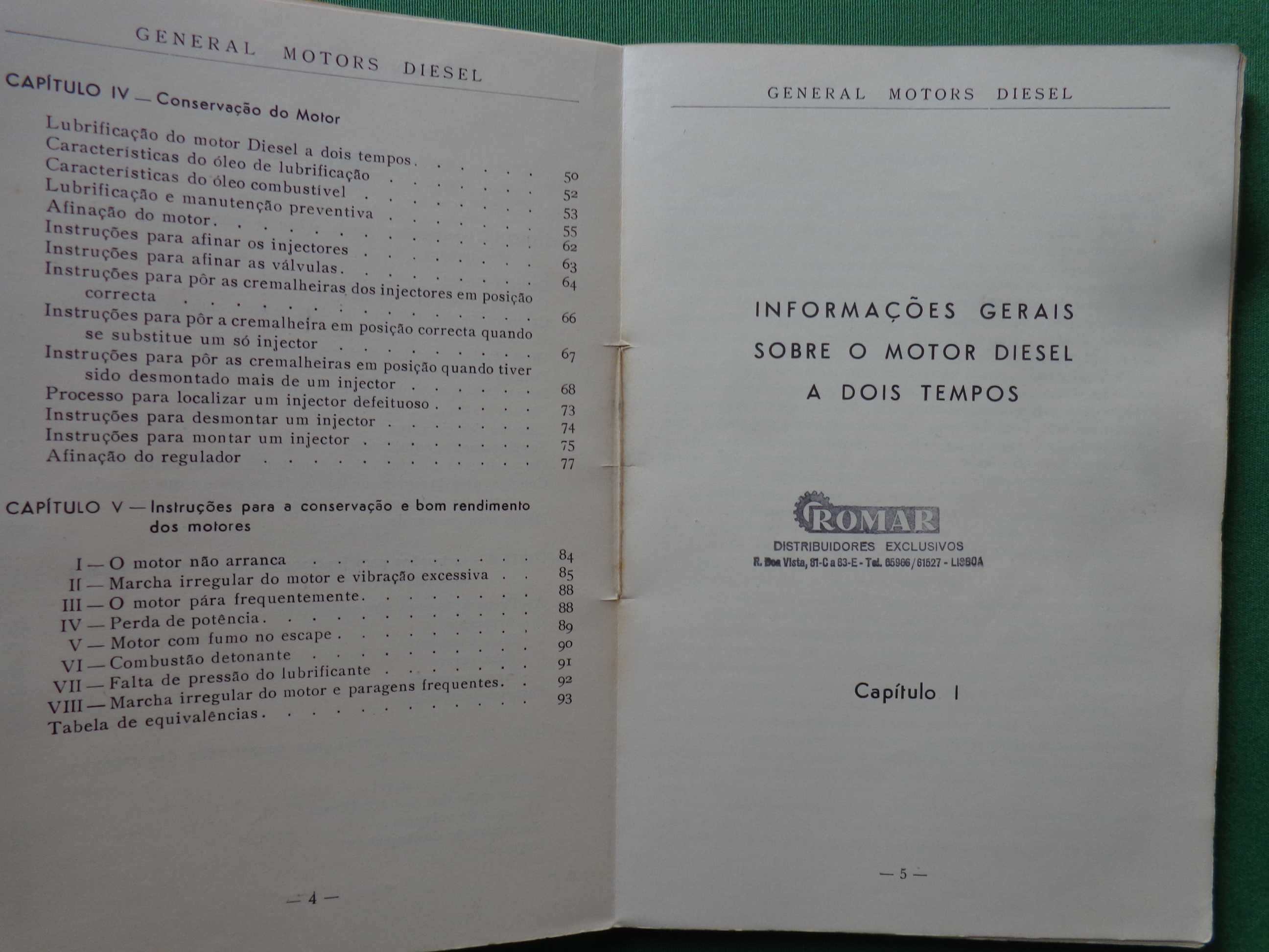 Manual de Instruções para Motores Diesel - Serie 71 - General Motors