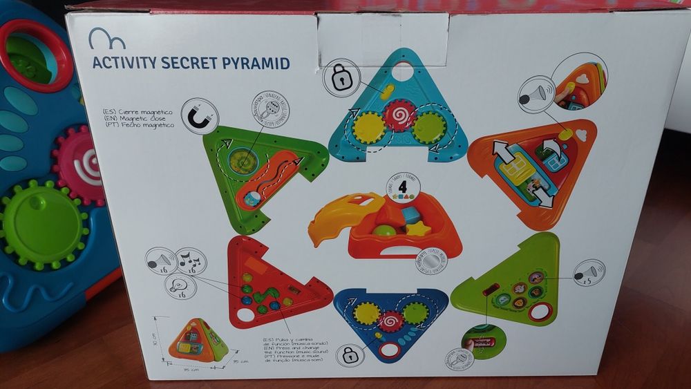Brinquedo de actividades para bebé (Novo)