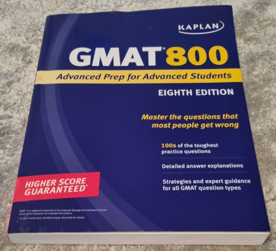 Livro GMAT 800 8th edition