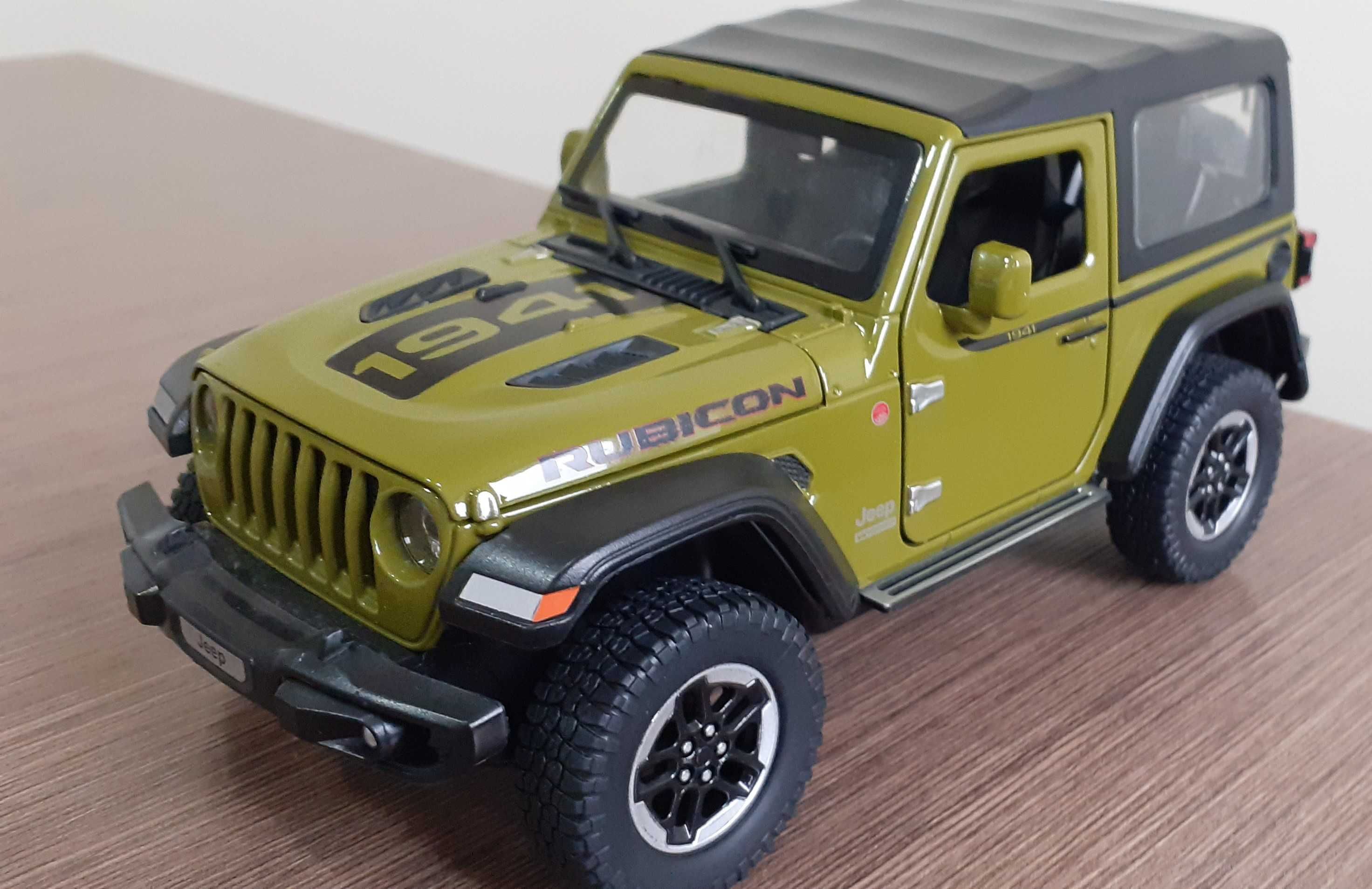 Jeep Wrangler Rubicon 1:20, napęd, światła, dźwięk