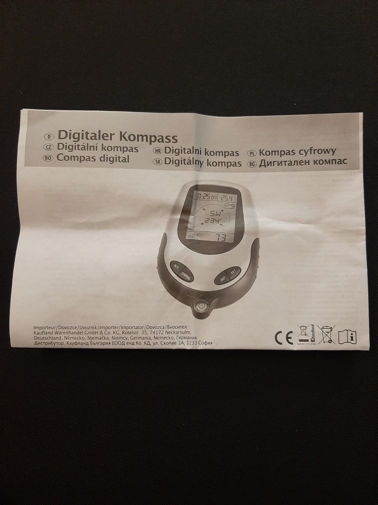 Kompas cyfrowy digitaler kompass