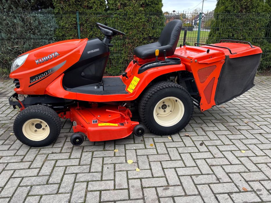 Traktorek kosiarka Kubota gr2100-2 diesel kosz Iseki John deere Stiga
