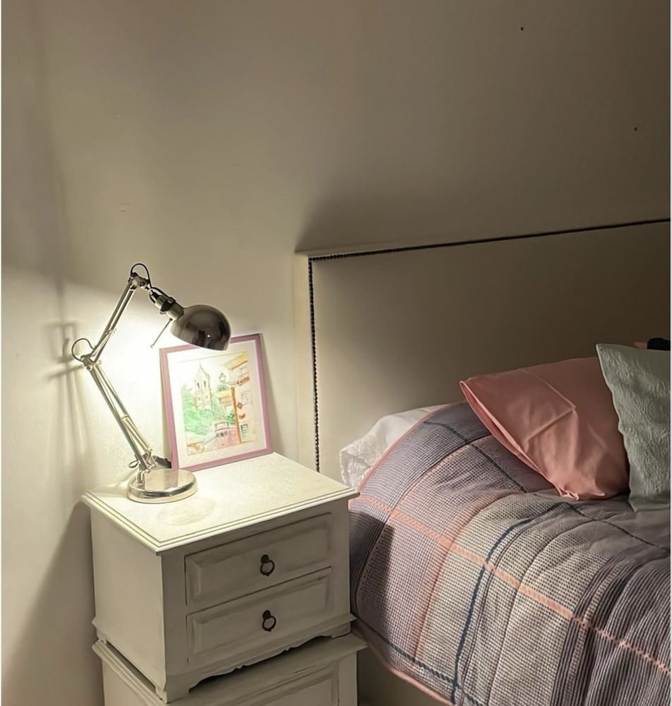 Cabeceira para cama bege 150cm