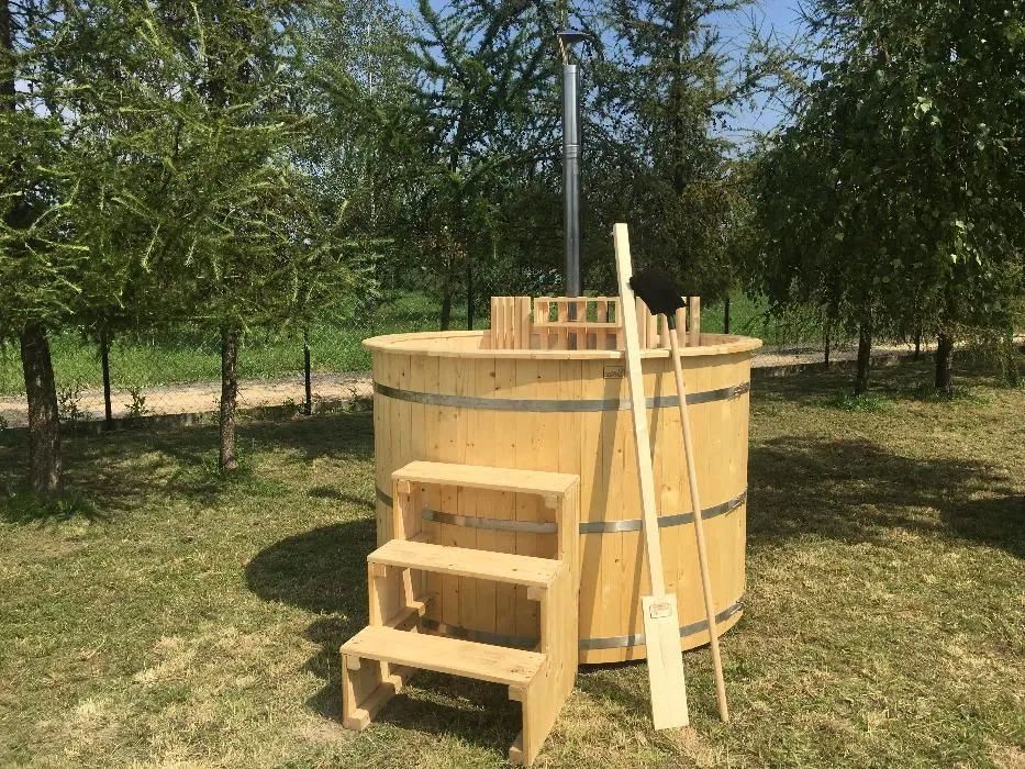 Balia kąpielowa Bania z piecem Beczka Ruska Bania 220 Raty Leasing