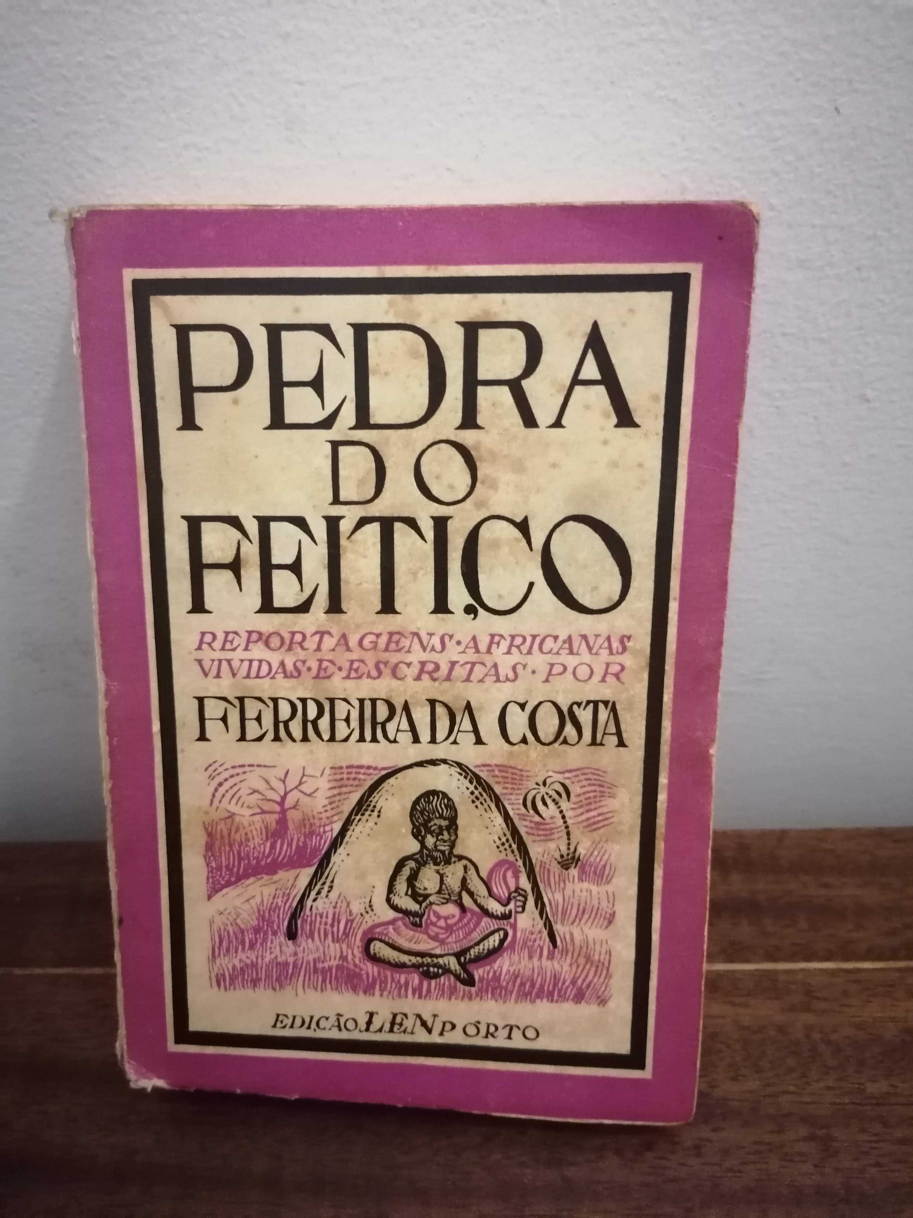 Livro “Pedra do Feitiço” de Ferreira da Costa