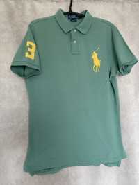 Мятное поло polo ralph lauren bear lacoste city