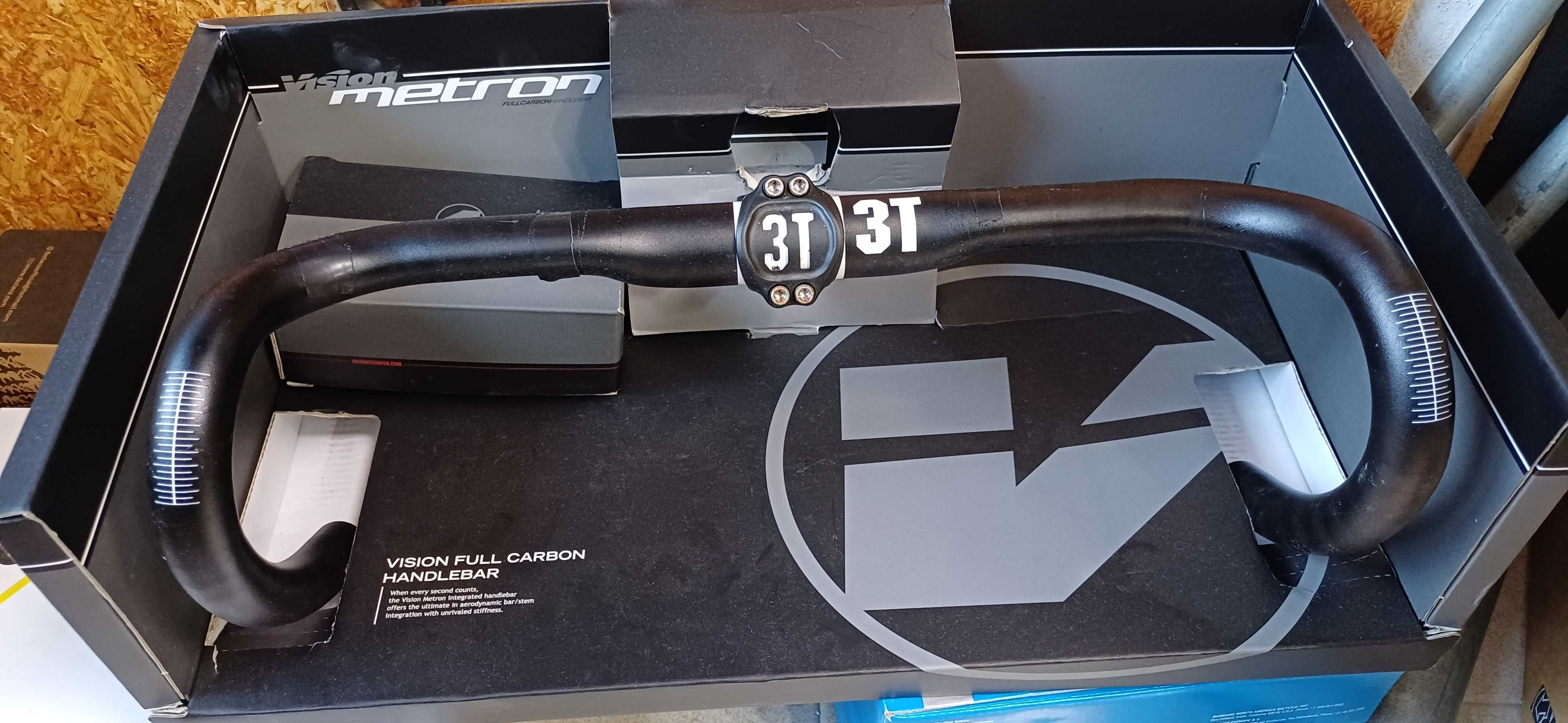 Guiador e avanço 3T - Cervelo S2