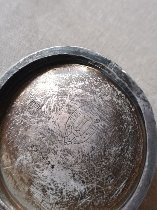 Часы карманные серебряные