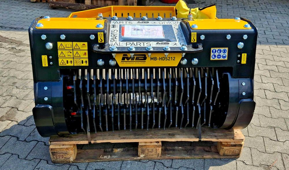 Łyżka rozdrabniająco – przesiewająca  MB Crusher HDS 212 NOWA!!!