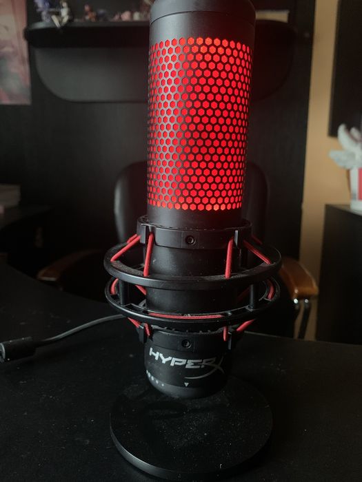 HyperX Quadcast | мікрофон для стрімів, ігор