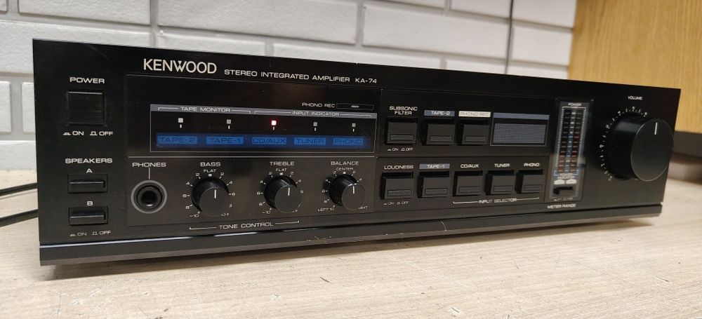 Wzmacniacz hi-fi stereo KENWOOD