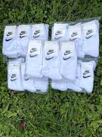 Шкарпетки Nike високі Білі (12-24-36-48-96-192)