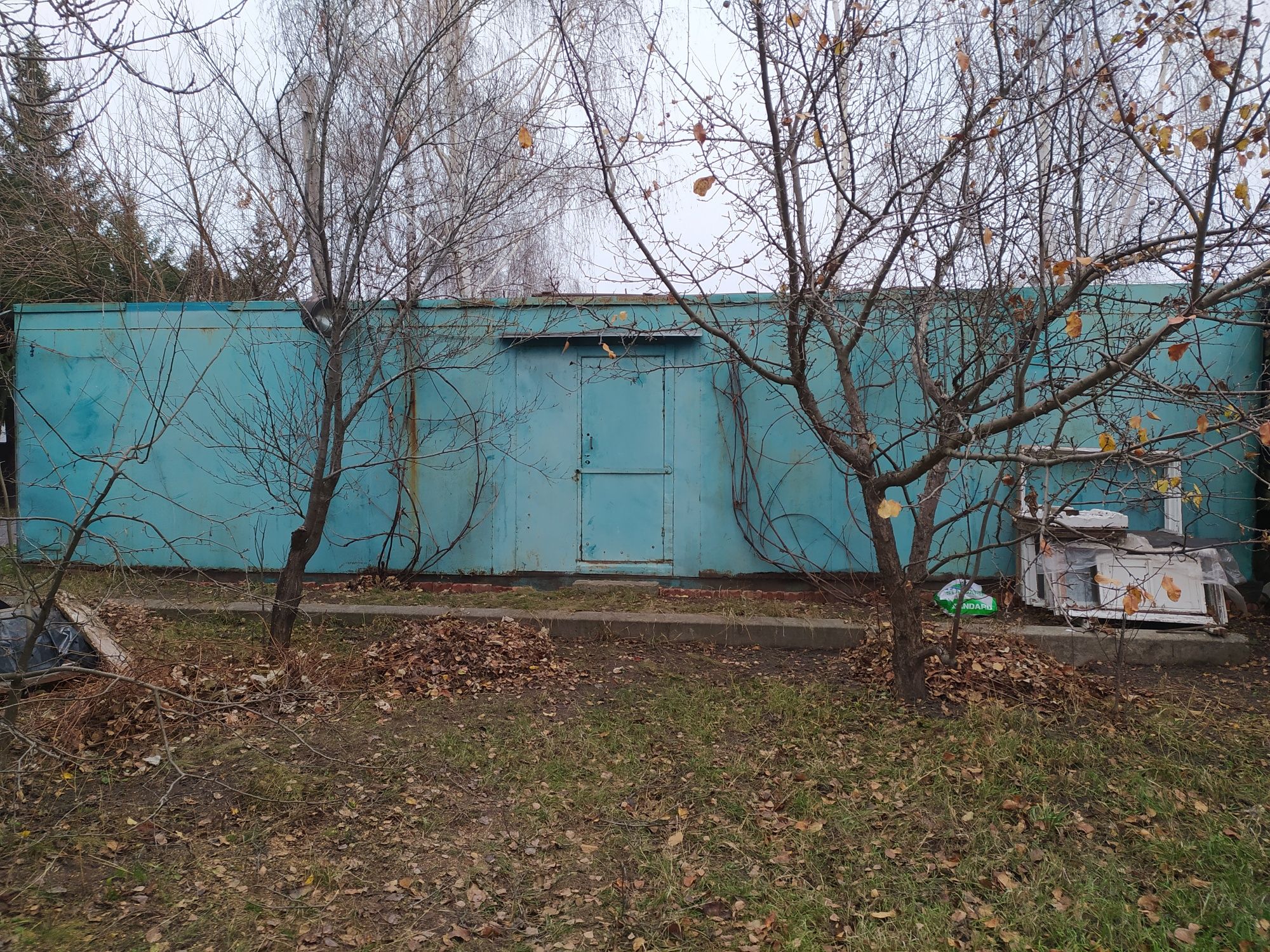 Вагончик з гаражем 12 метровий, бытовка, контейнер, кунг