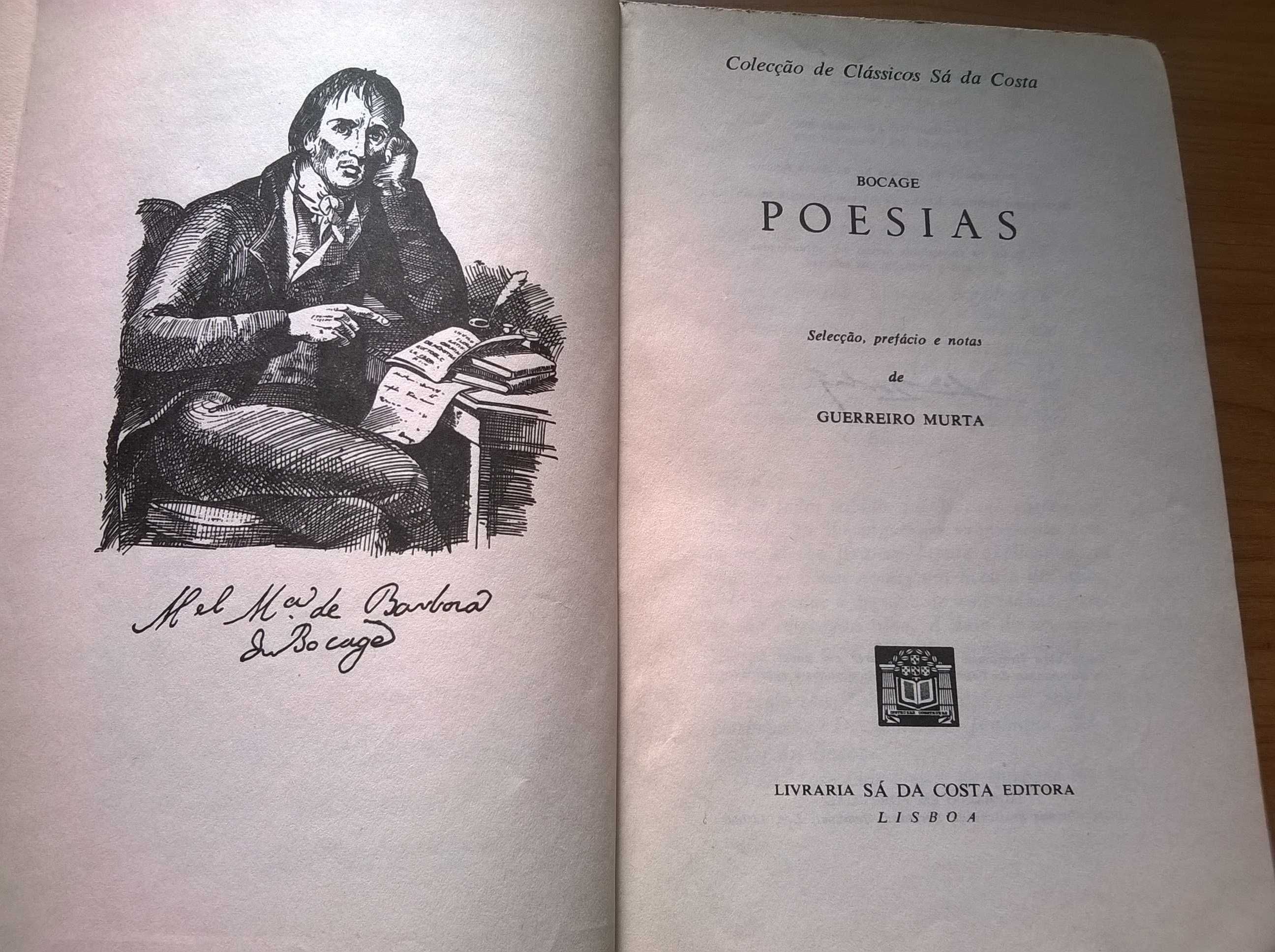 Bocage Poesias - Manuel Maria Barbosa du Bocage