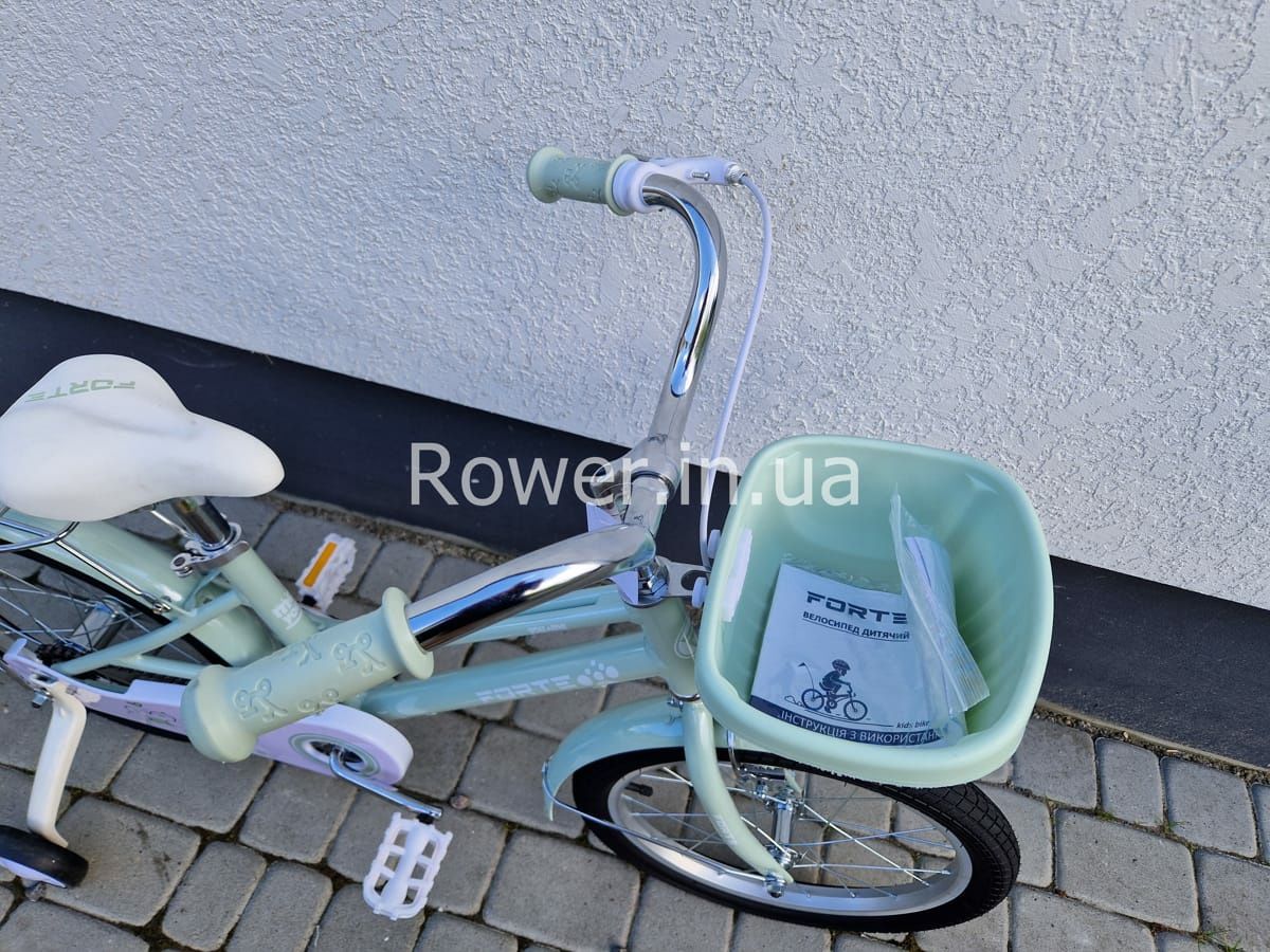 Дитячий алюмінієвий велосипед для 4-6 років Forte Iris Alu 18 green