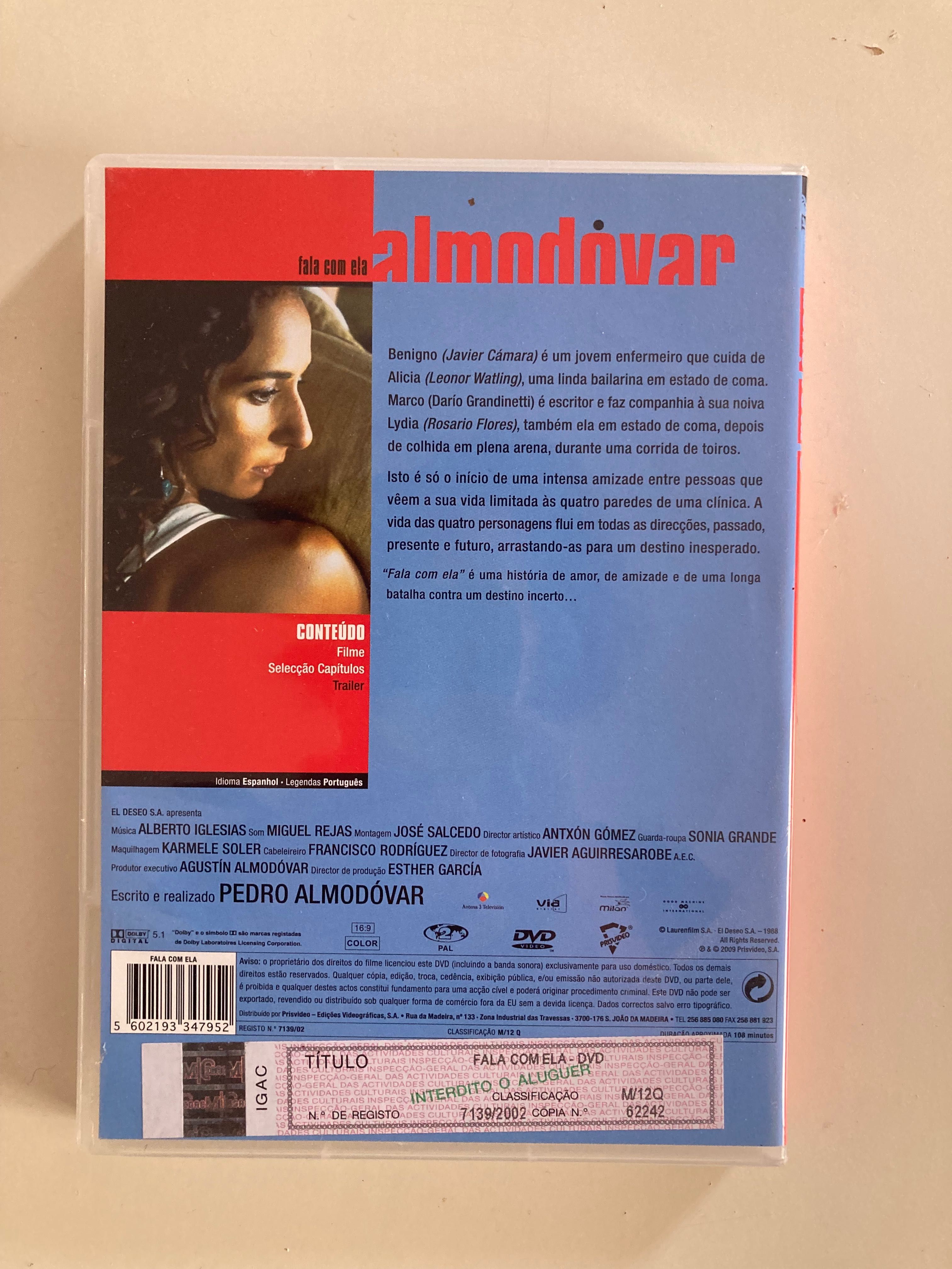 DVD's Pedro Almodóvar
