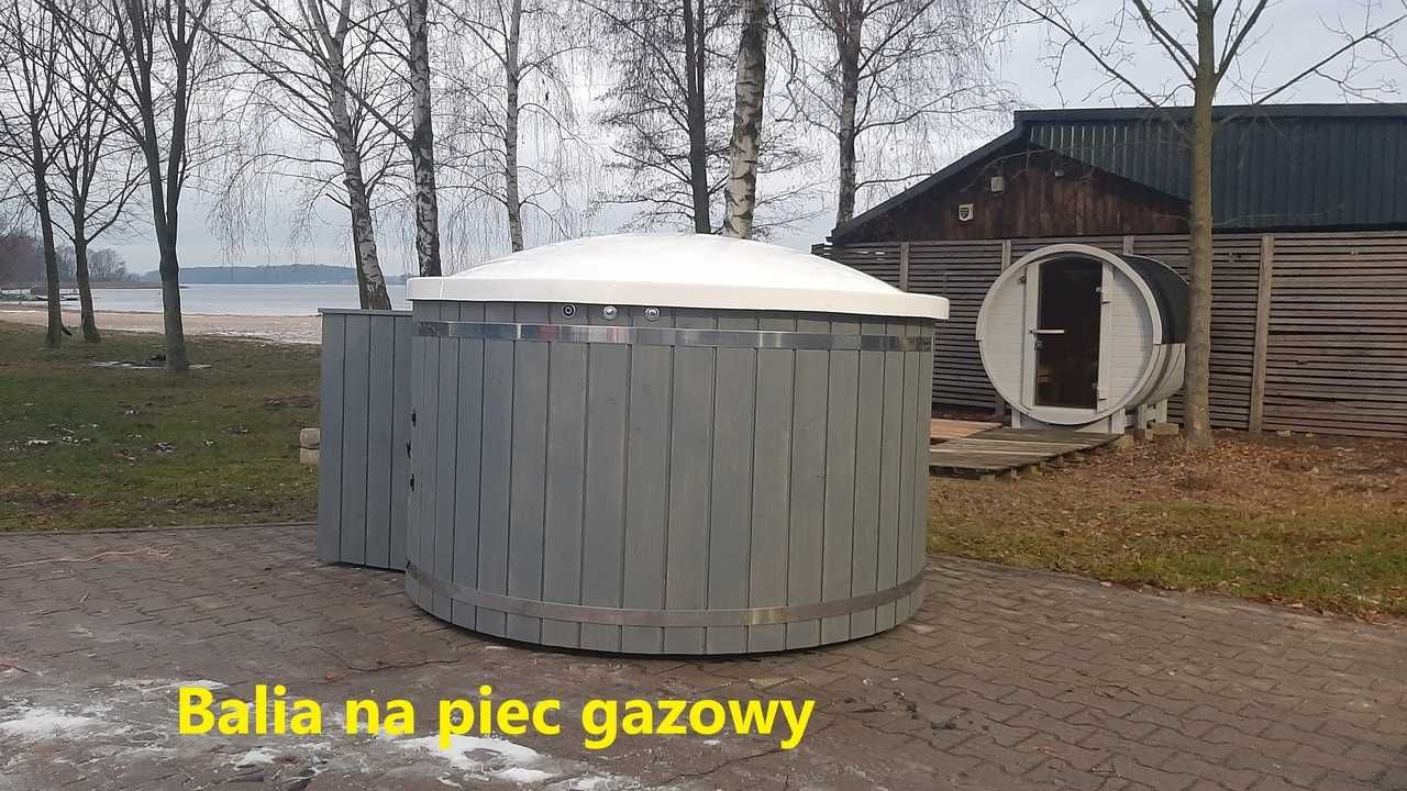 Balia ogrodowa Gaz LPG Piec Gazowy  Ruska bania  LPG LPG