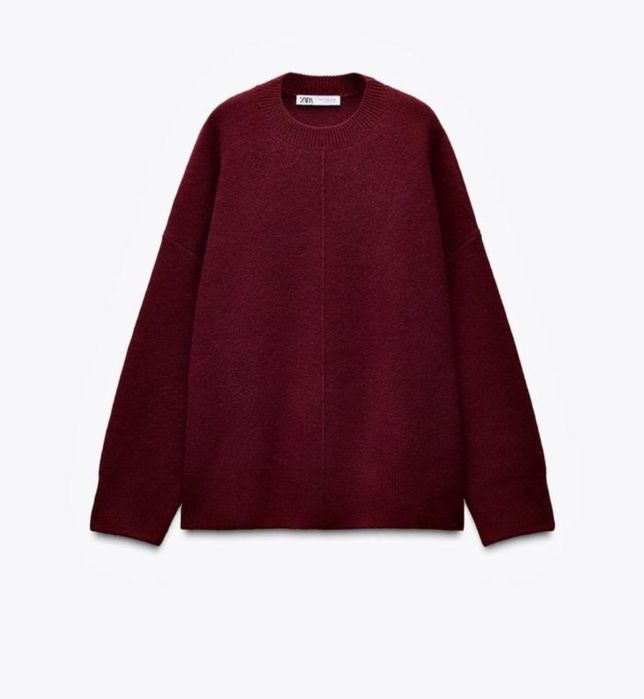 Светр бордо розмір Л підійде і на ХЛ