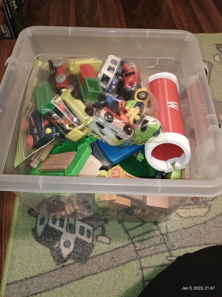 Lilabo Playtive kolejka jak Brio