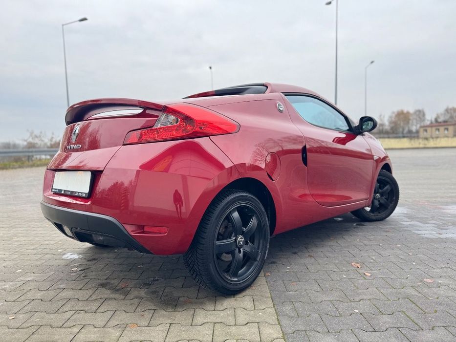 Renault Wind 1.2 TCE 100KM, cabrio, bezwypadkowy, niski przebieg, bardzo zadbany