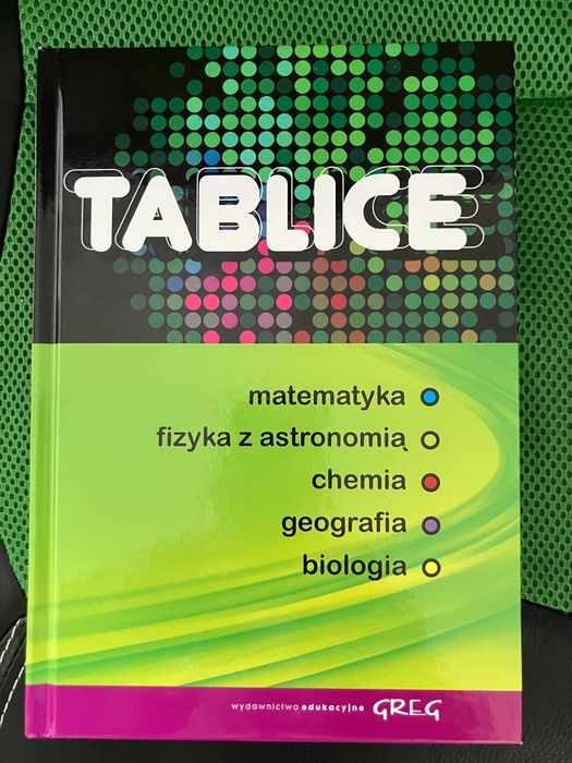 Tablice matematyka fizyka z astronomią chemia geografia biologia