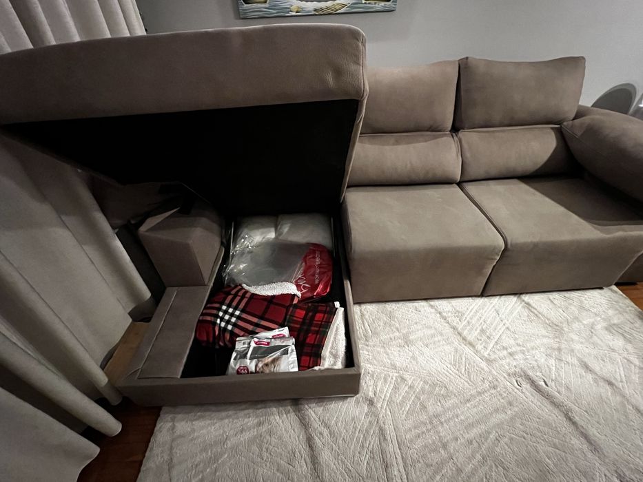 Sofá Chaise Longue microfibra