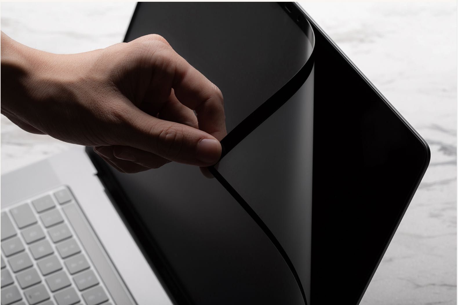 Захисне скло Moshi iVisor AG для MacBook Air 13.6" M3 | M2 2024 | 2022