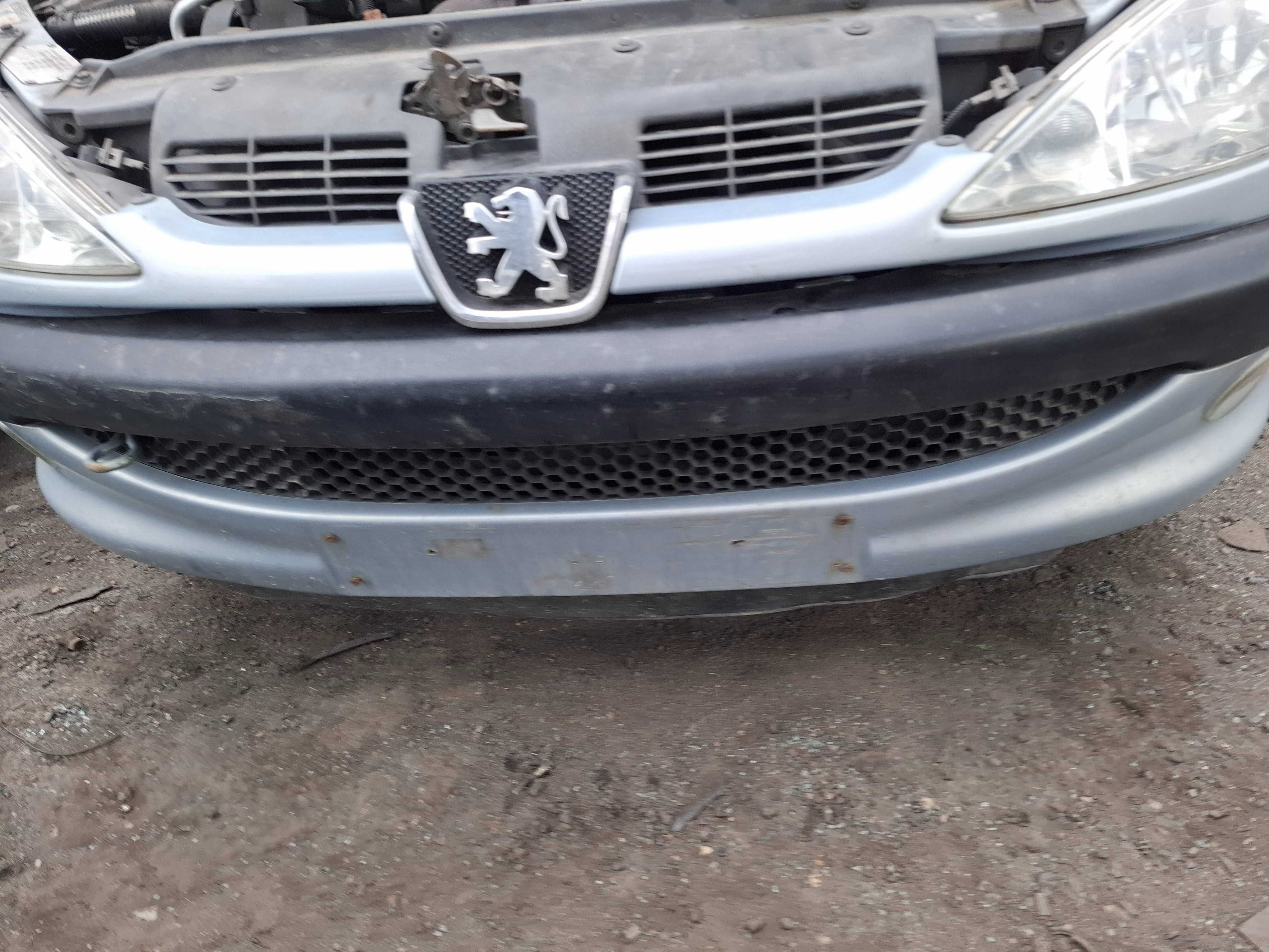 Zderzak przód przedni Peugeot 206 polift EYLC