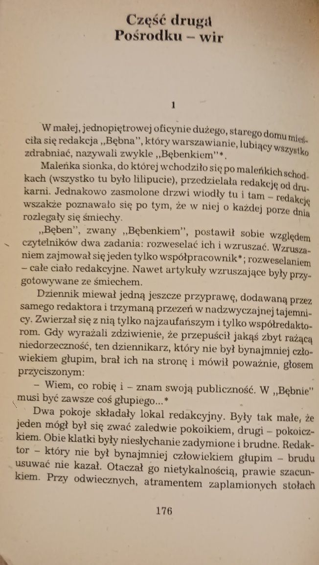 ,,Ciury" Wiktor Gomulicki, 3 części.