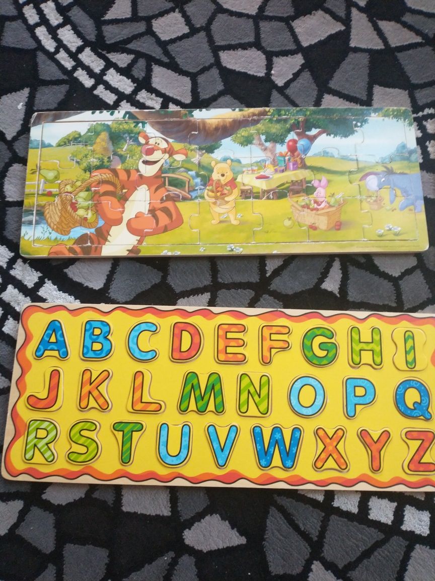 Puzzle drewniane