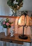Lampa stołowa vintage PRL - lata 80
