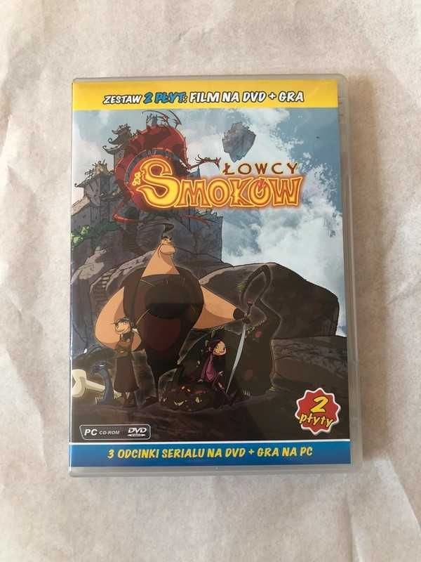 Łowcy smoków bajka DVD i gra