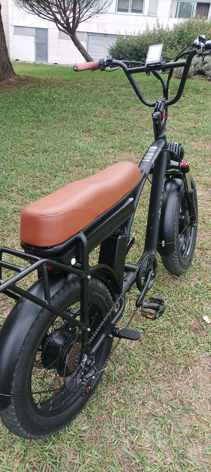 NOVA - Bicicleta eletrica 2000w dois lugares travões disco hidraulicos