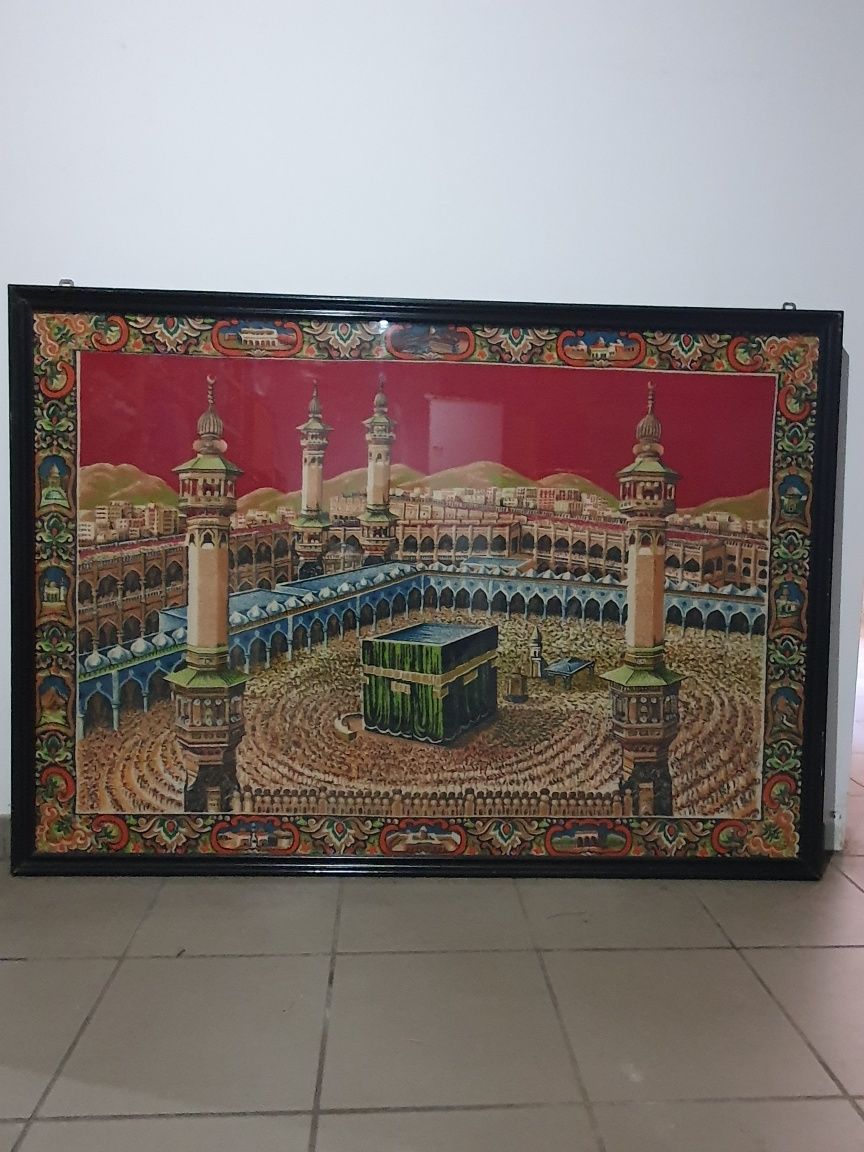 Duzy obraz/kilim z arabakimi motywami