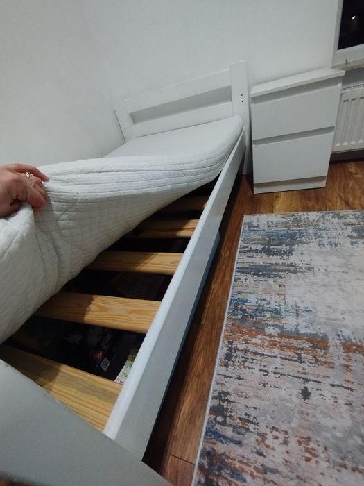 Łóżko drewniane 80x160 cm