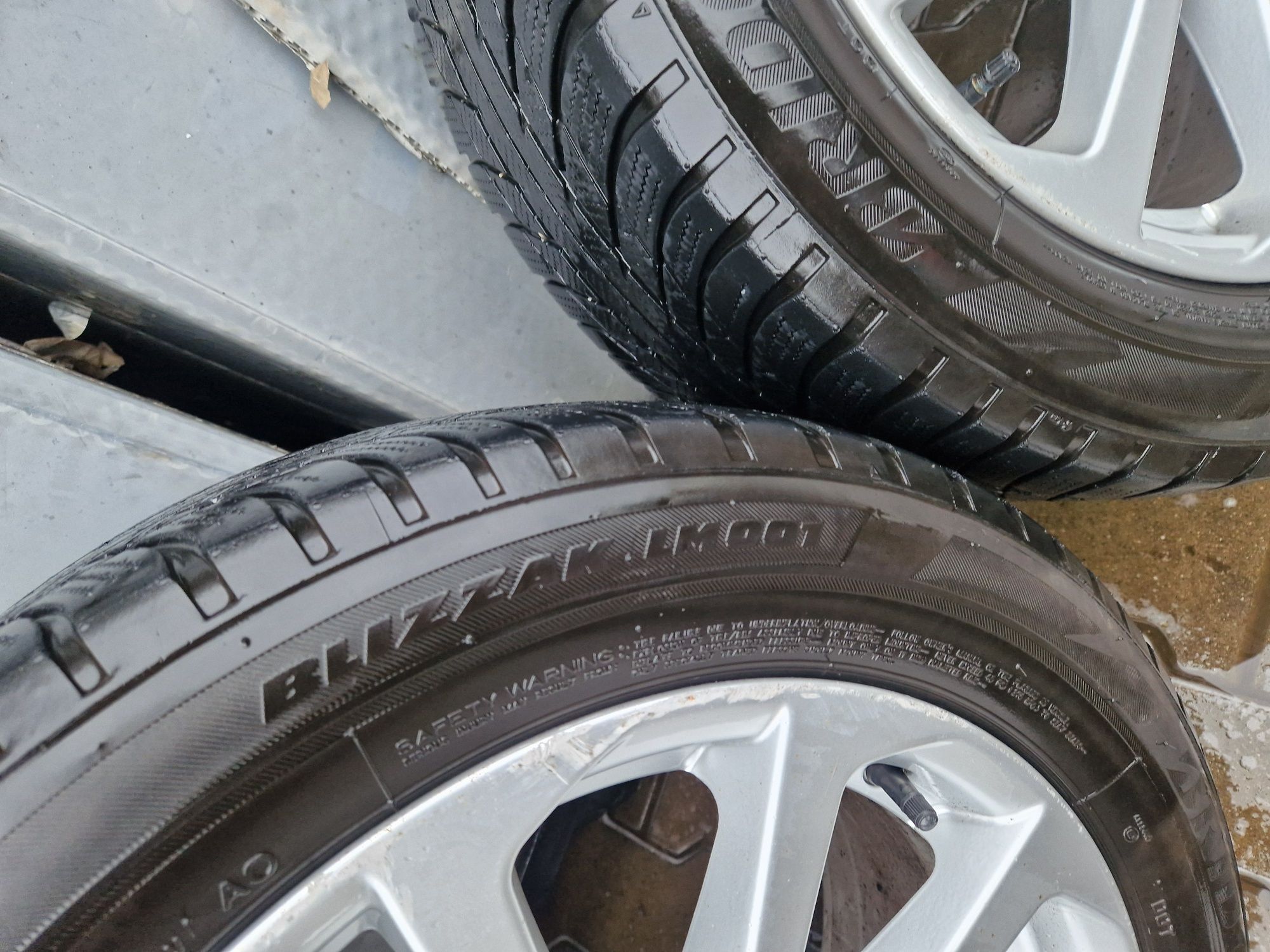 Oryginalne Koła Audi A3 8V0 215/55R17 Bridgestone zima 4mm 18r.