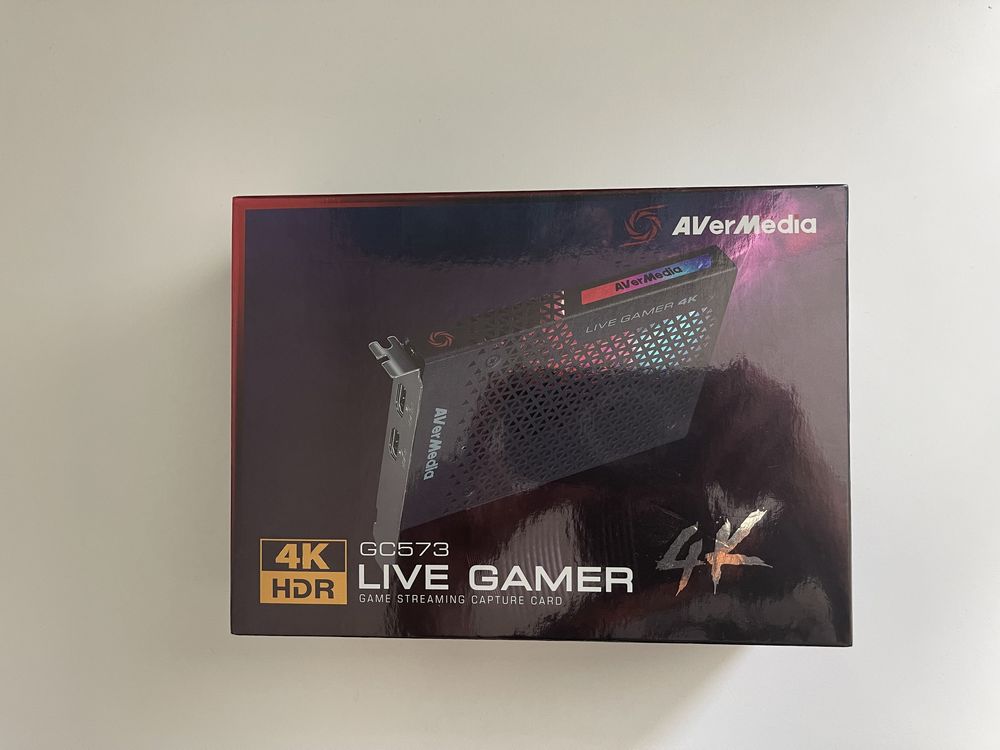 Карта видеозахвата Avermedia Live Gamer 4k GC573